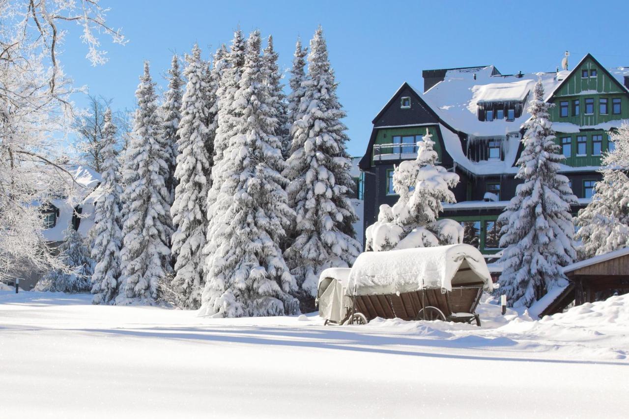 Berg & Spa Hotel Gabelbach Ilmenau Exterior foto