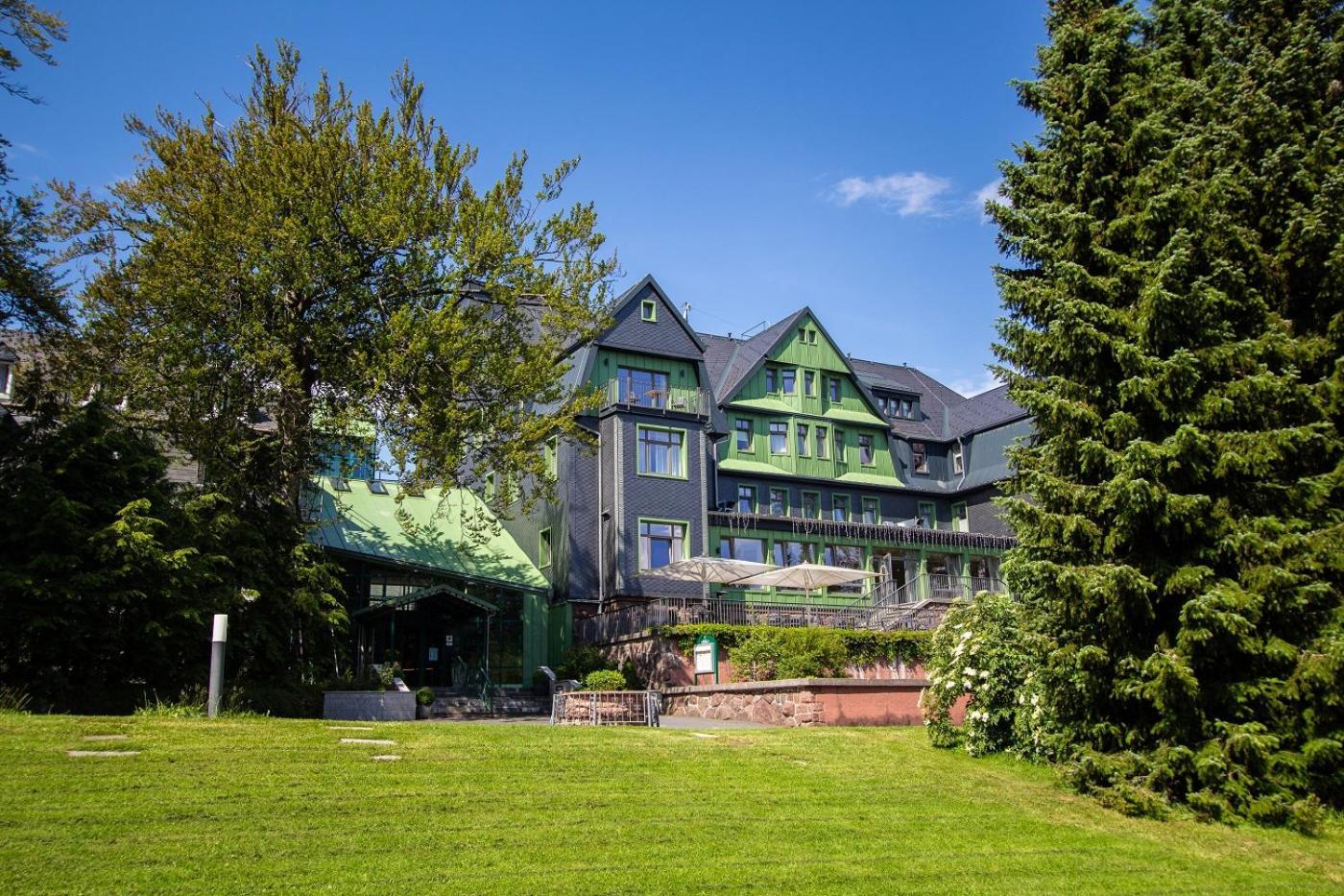 Berg & Spa Hotel Gabelbach Ilmenau Exterior foto