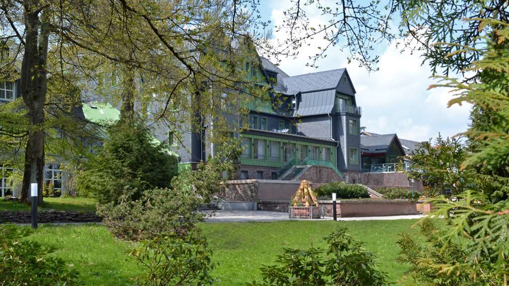 Berg & Spa Hotel Gabelbach Ilmenau Exterior foto